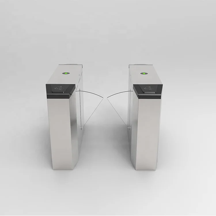 Turnstile Flap Barrier Gate with Access Control Automatic Channel Gate Flap Turnstile Electronic Turnstile Gate