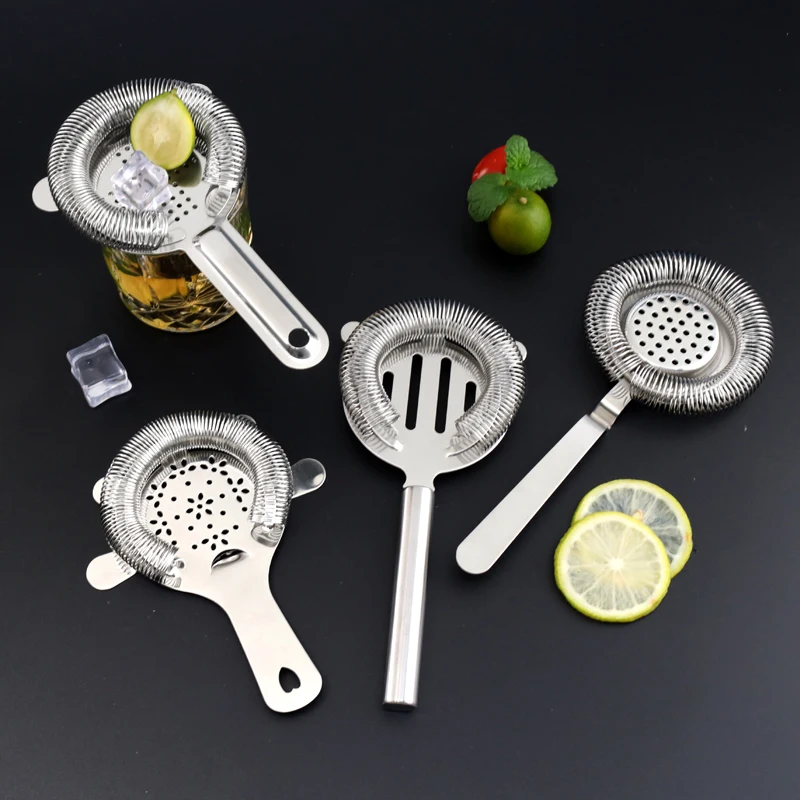 Stainless steel strainers Filter Bar Strainer Bar Tools Cocktail Strainer