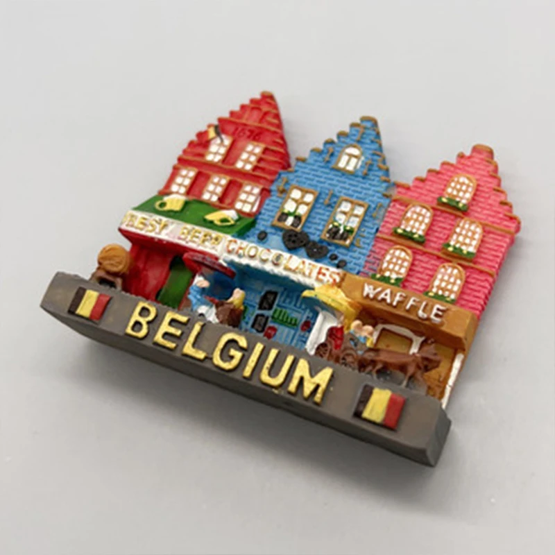 Europe country fridge magnets tourist souvenir Waterloo Bruxelles Brussels Belgium souvenirs fridge magnets tourism souvenirs