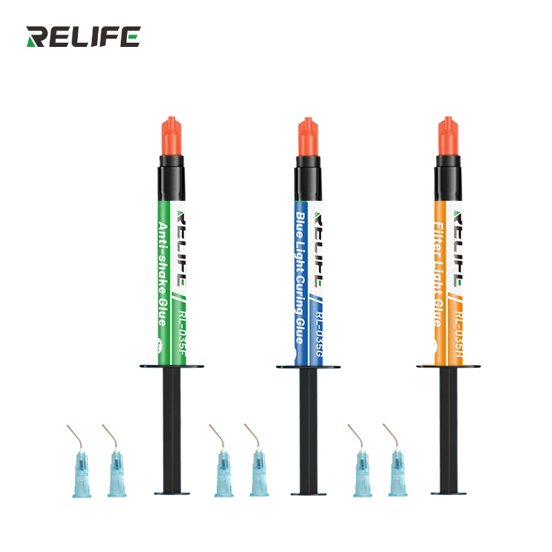 RELIFE RL-035F/G/H Mobile Phone Camera Glue (5ML) for Mobile Phone Repair Tools