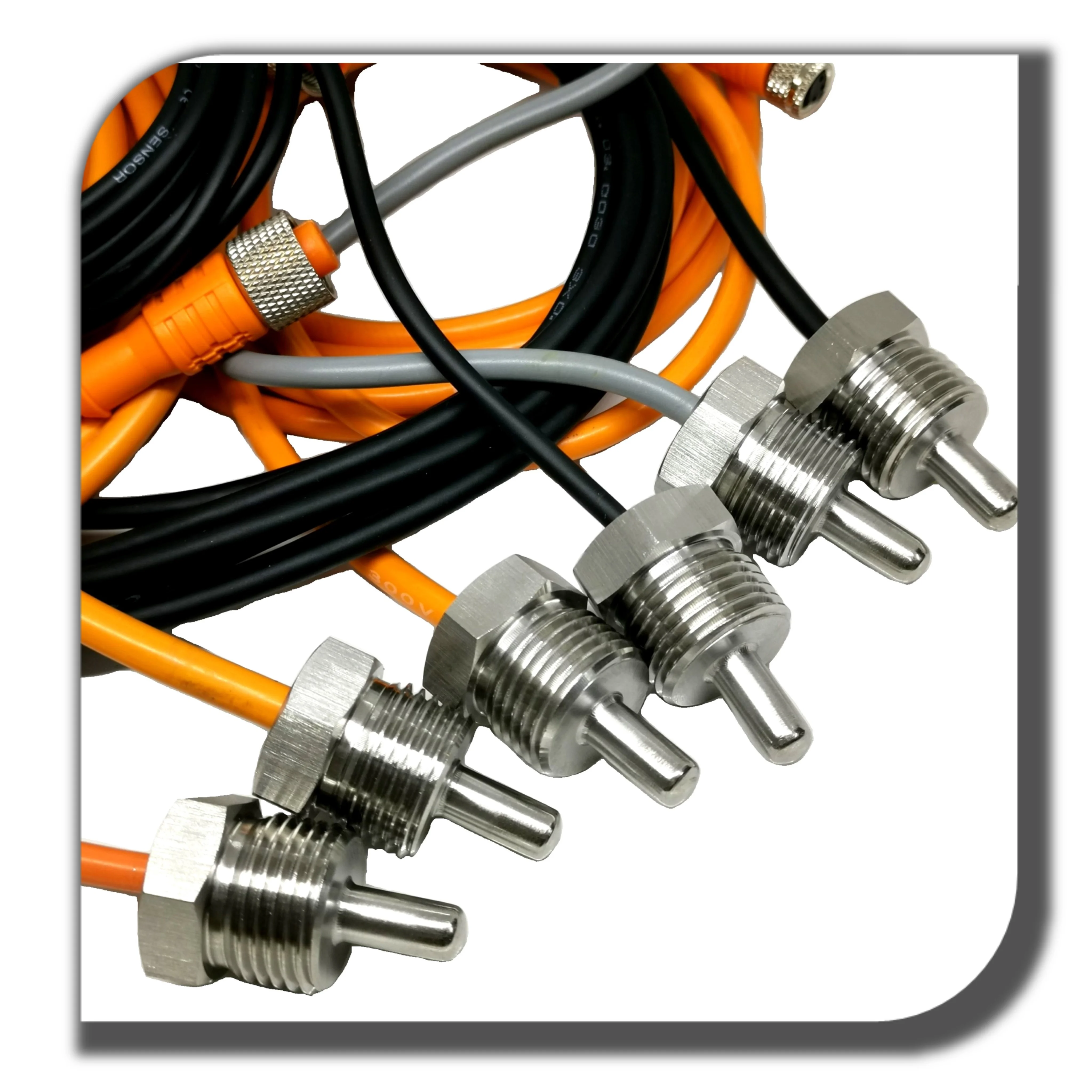 Stainless steel Straight housing probe 3950 3435 3977 NTC thermistor temperature sensor