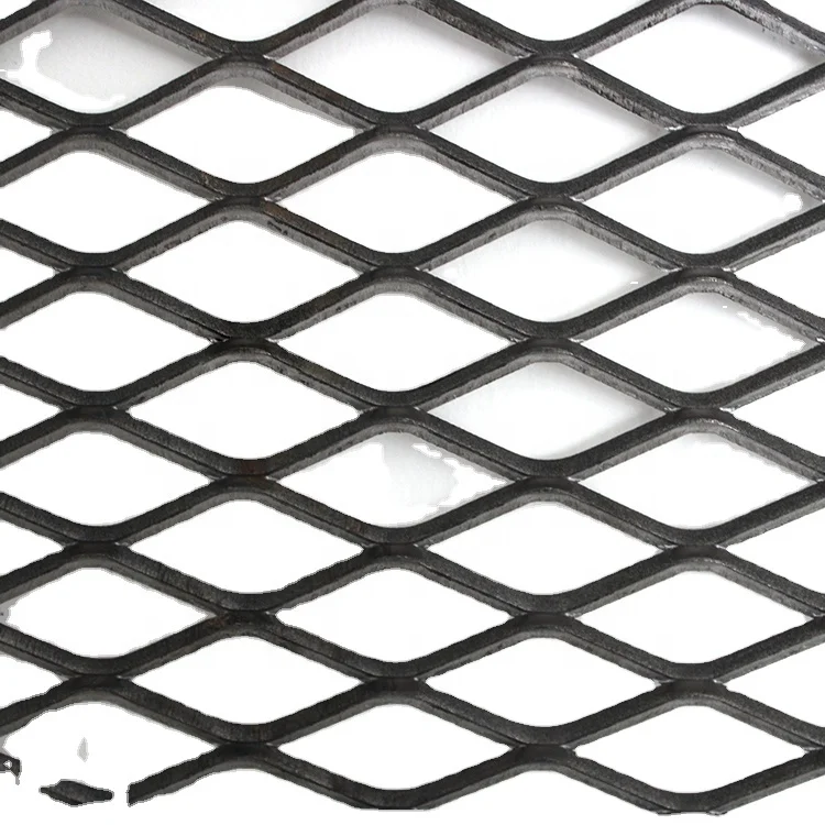 Aluminum Expanded metal fence Steel Expanded Sheet Security Mesh