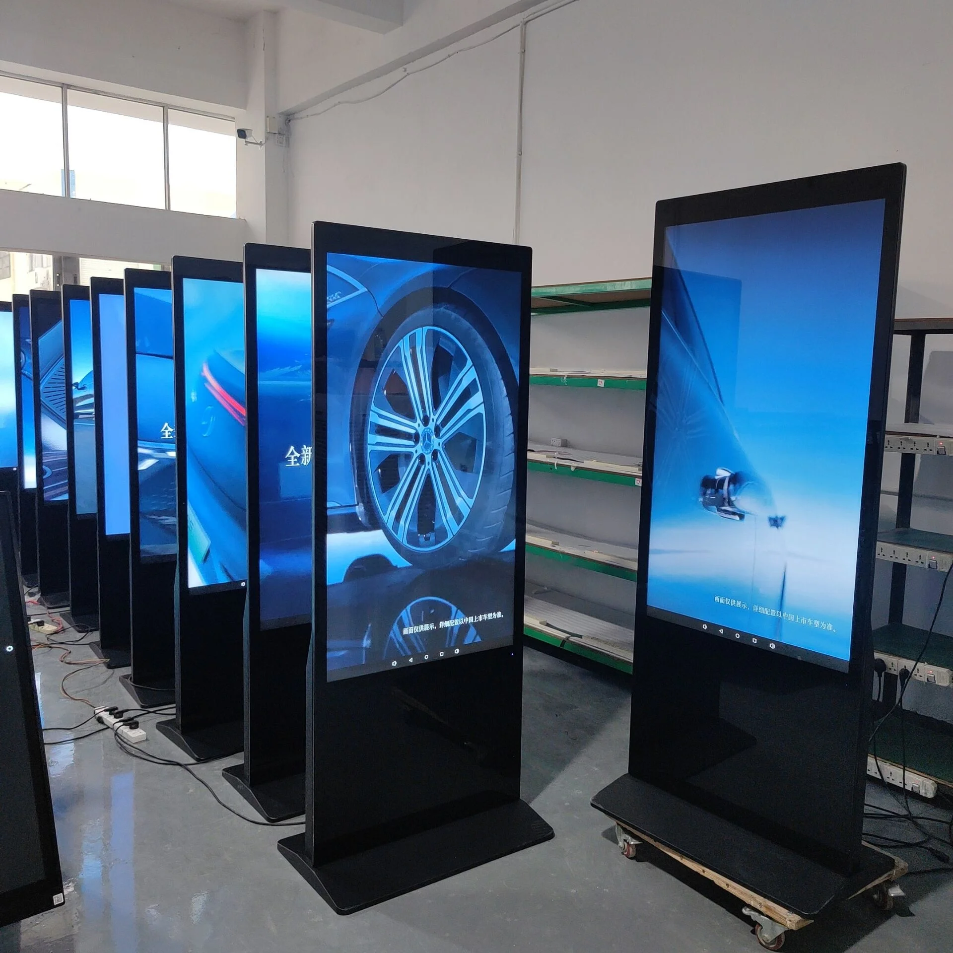 Digital Signage And Displays 55 Inch Advertising Totem Screen For Advertising Digital Totem Monitor Taxi Advertising LCD Display