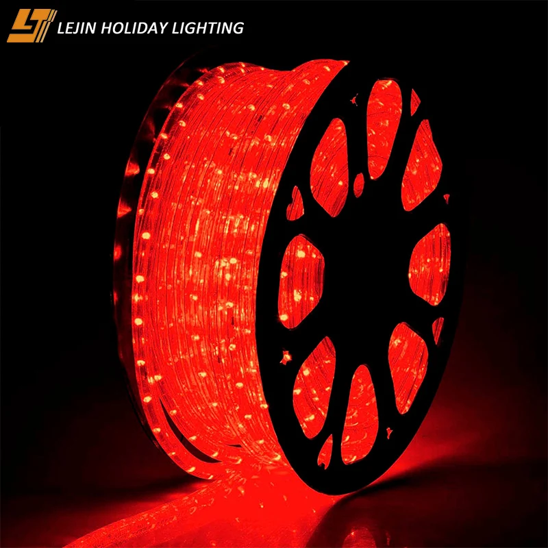 Рекламная Высококачественная Водонепроницаемая светодиодная веревка для наружного освещения, сделано в Китае