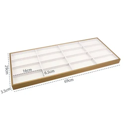 2022 Newest Custom Logo Eyeglasses Sunglasses Case 16 Slot Tray Eyewear Storage Box Lenses Display