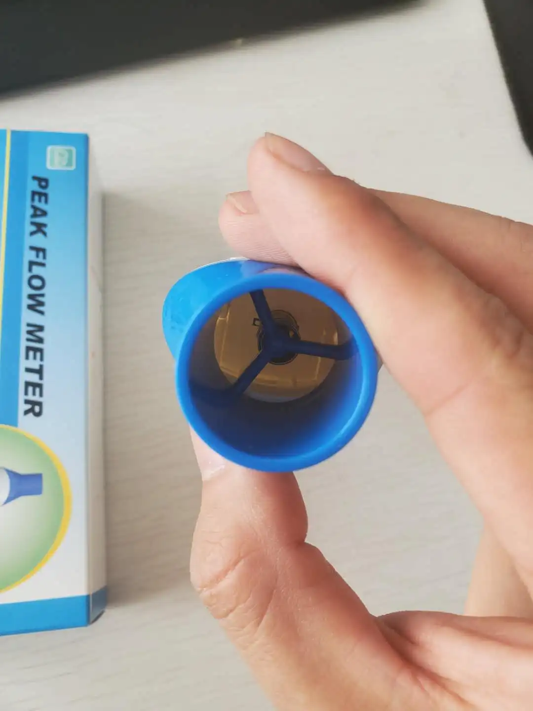 Одноразовый спирометр пикового расхода легких для контроля астмы