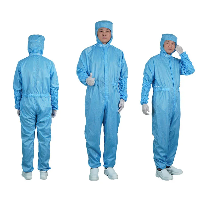 Dust proof hooded anti-static laboratory coat anti-static work clothes anti-static clothing with clean room