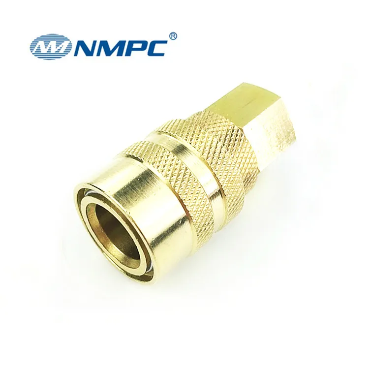 Hot sale type M02-SF-02B Milton style brass nipple air hose quick release connector coupler pneumatic