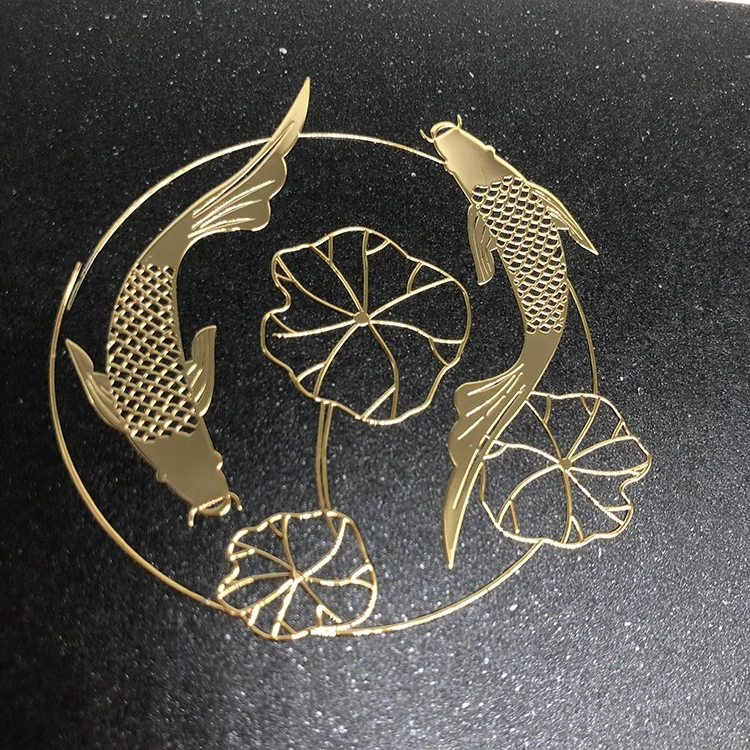 Aluminum stickers logo customized blank waterproof qr code 3d embossed rose gold sunglasses cosmetic aluminum stickers