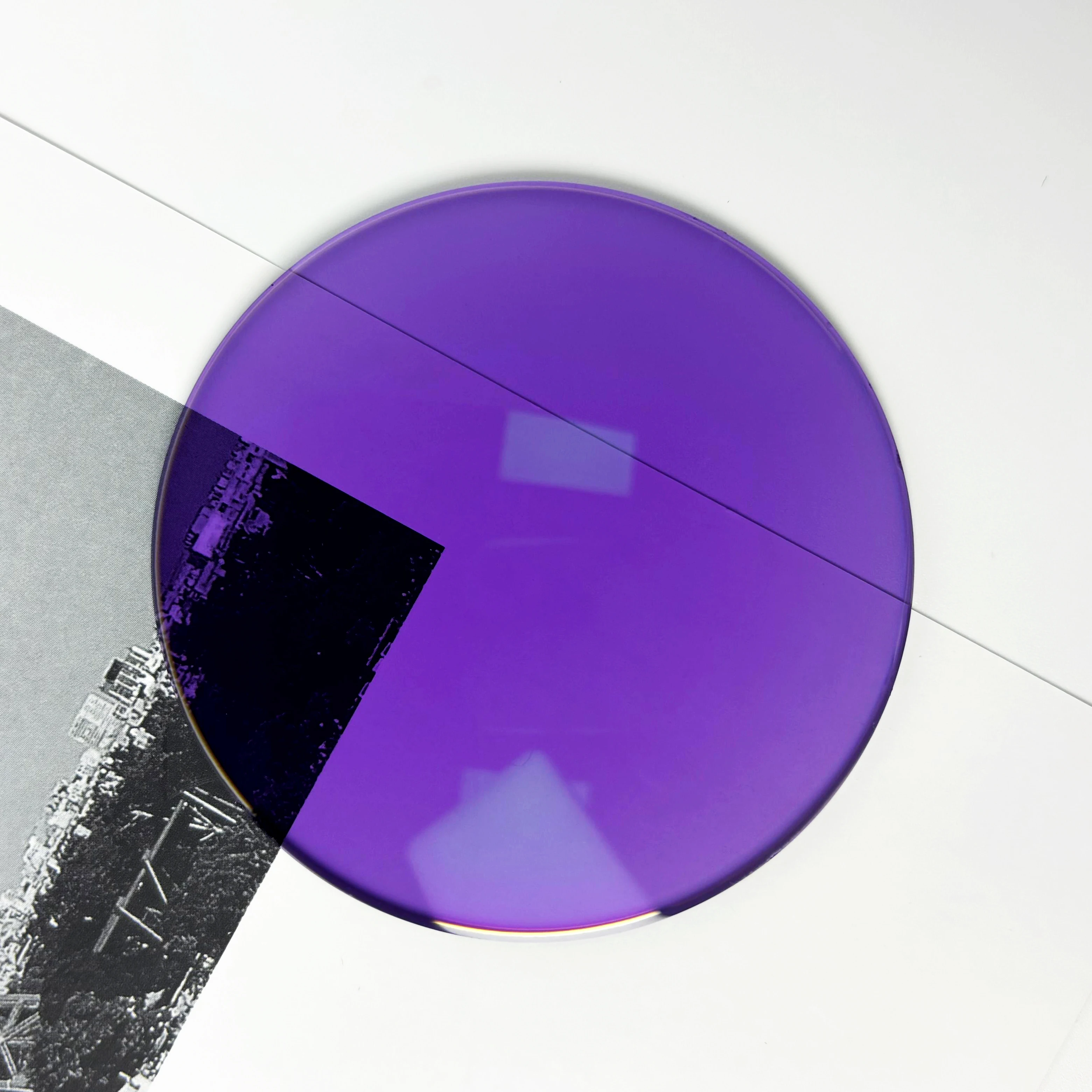 Factory  Wholesale Cr-39 1.499/1.56 Index Color Lens Polarized Optical Lenses  Uv420 Polarized Color Optical Lens