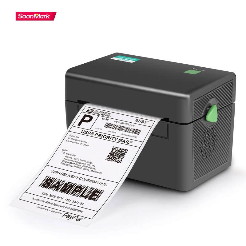  USB термопринтер для этикеток 4x6 адрес доставки почтовый принтер Amazon Ebay USPS Shopify
