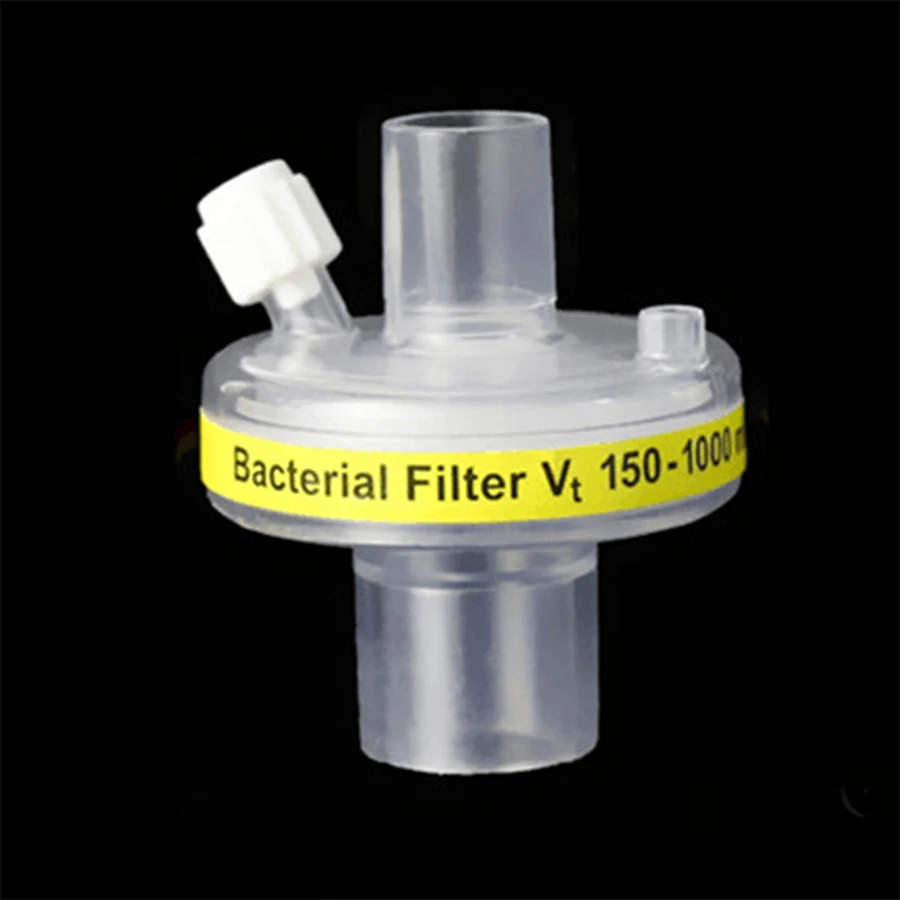 Disposable Medical Bacterial Filter Heat and Moisture Exchange HME Filter For Adult Pediatric or Neonatal