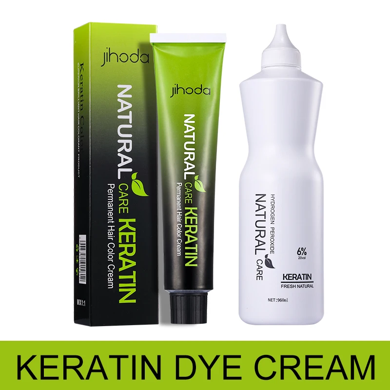 JIHODA Professional Halal Best Hair Color Cream Subaru Hair Color Cream/oem Permanent Hair Colour Dye Herbal 12 Color Available