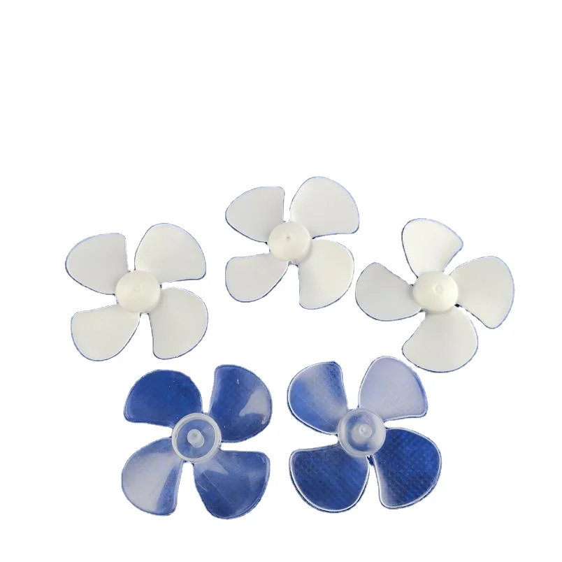 Factory direct sales of micro-motor motor fan blades DIY handmade three-leaf four-leaf electric fan accessories wind blades