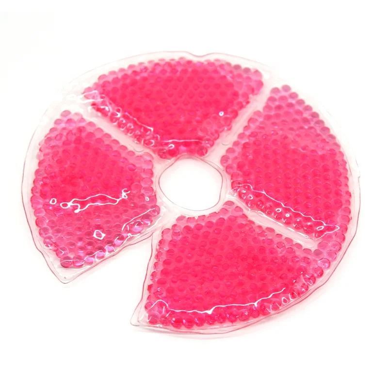 CSI OEM Reusable Nursing Pads Breast Feeding Gel Beads Hot Cold Pack Breast Pads