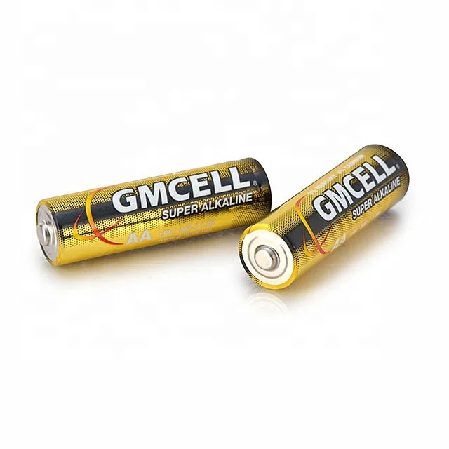 Wholesale Custom LR6 1.5V Cylindrical Aluminium Foil Battery AA Alkaline For Gamepad