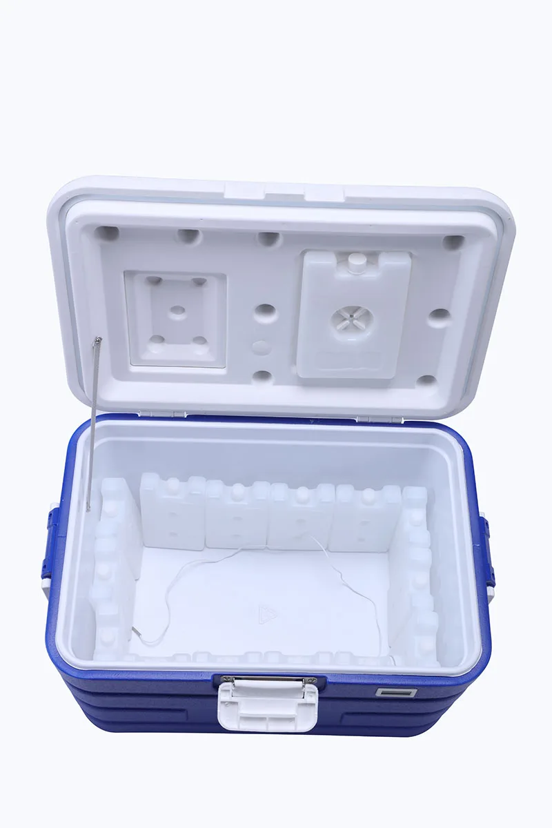 Hot selling 40L cooler box, vaccine medical camping picnic portable mini plastic ice cream warmer cooler box
