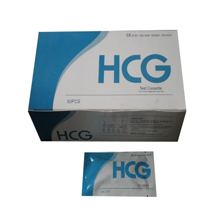 Home Use HCG Pregnancy Test Kit Strip Rapid Disposable Test Manual Source Made of Plastic