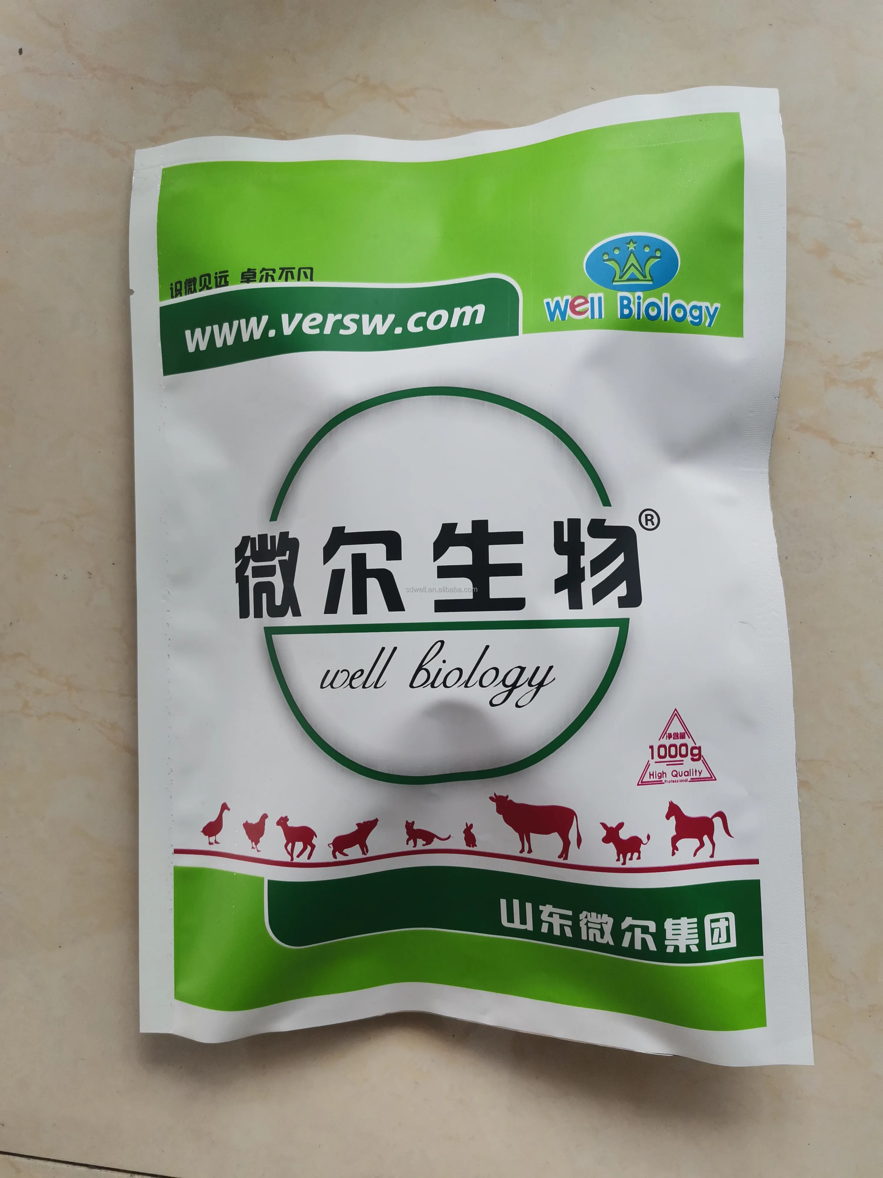 Non Medicated Feed Additive Probiotics With Bacillus Subtilis For Animal Health