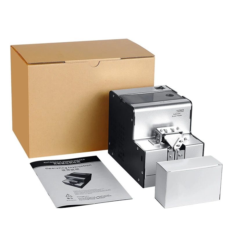 Newly Designed AT-1050 Automatic Feeding Machine Screw Conveyor Auto Screw Feeder Driver With Count Function