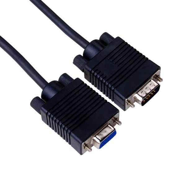 High 15  pin 9 pin VGA Male to Male Monitor Cable   VGA display internal RGB cable