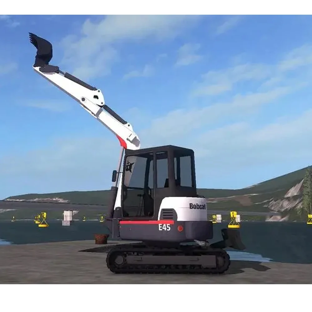 По низкой цене Подержанный мини-экскаватор/Подержанный Bobcat 331 г 325 S185 небольшой экскаватор подержанный для продажи с большим пальцем