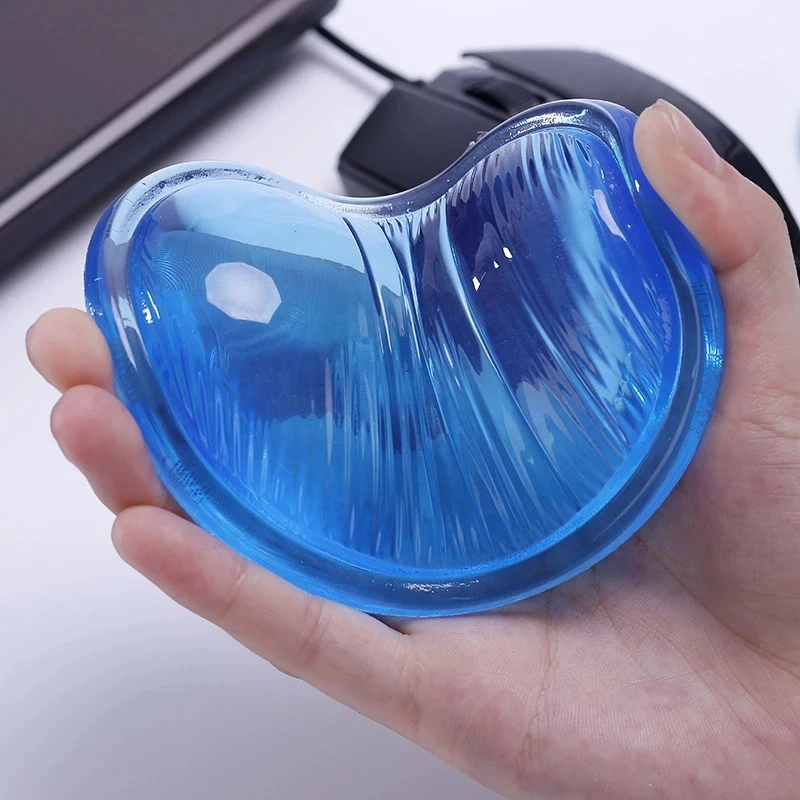 HOT Selling Soft Heart-Shaped Silicone Ergonomic Wrist Rest Mouse Pad