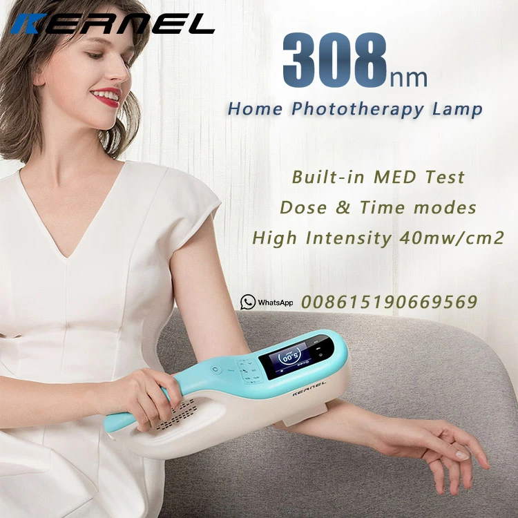 Kernel KN-5000E Portable 308nm excimer laser machine 308nm psoriasis vitiligo laser device for vitiligo treatment