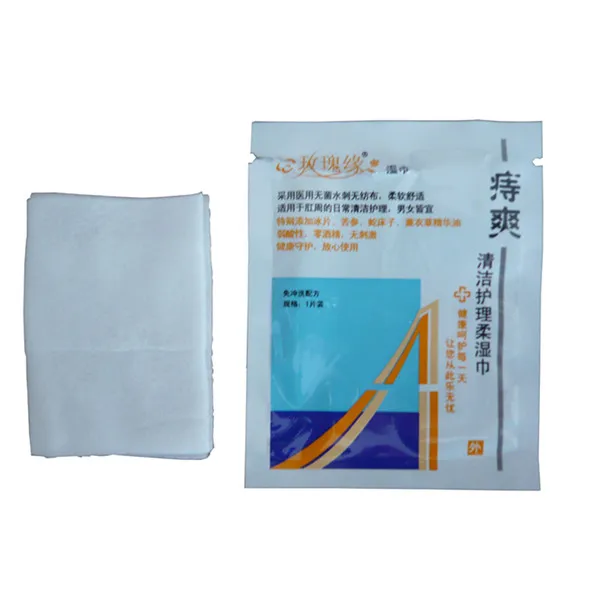 
Peppermint wholesale deodorant wipes single-use deodorant wet wipes 