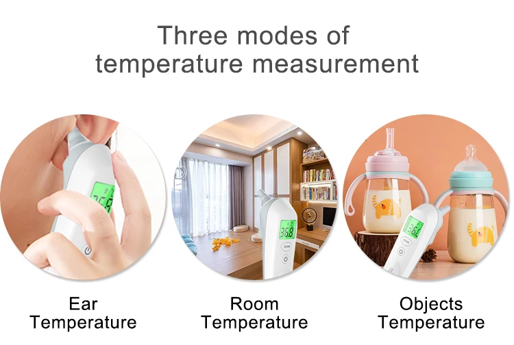 Household Digital Waterproof Thermometer Infrared Forehead Ear Baby Thermometer Termometro Digital Non Contact Thermometer