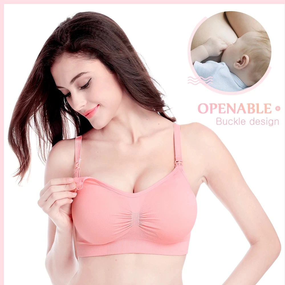 Лидер продаж пикантный бюстгальтер для кормящих женщин нижнее белье без косточек открывающийся дышащий беременных и матерей