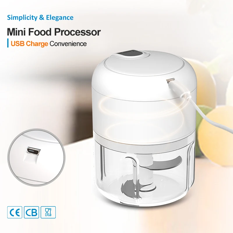 Wholesale Hand Pull Meat Garlic Manual Vegetable Mini Food Processor Portable Chopper