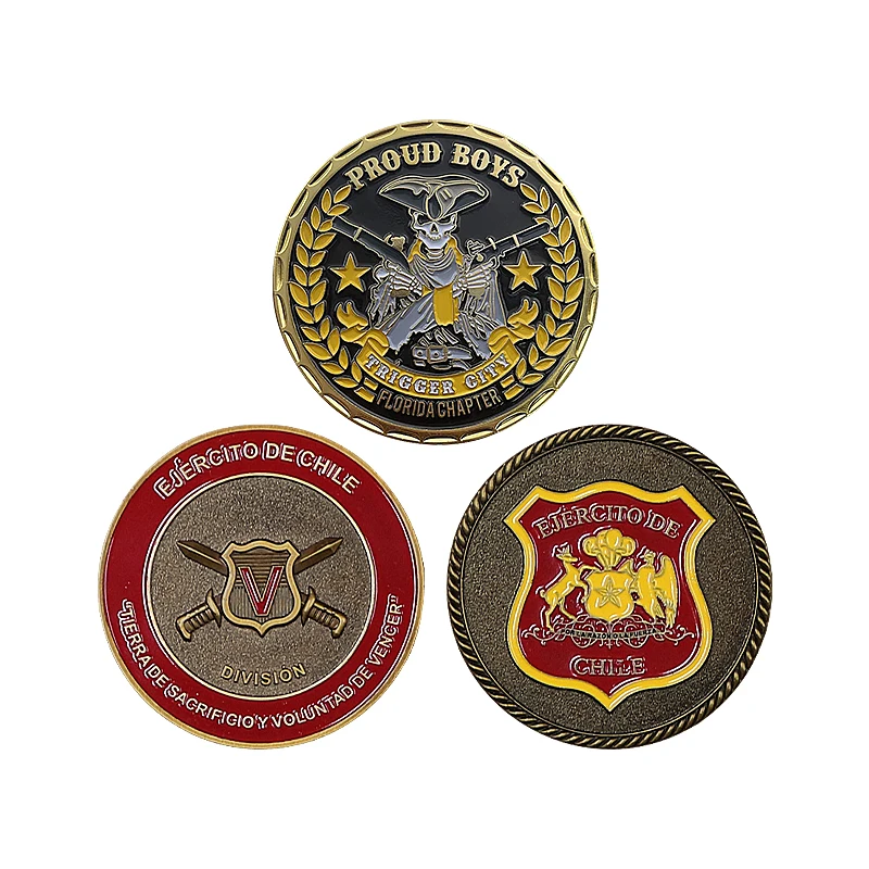 Metal commemorative Coin and Token Digital Color Enhance Celebration OR Code Service Recognition Coin For Bars Lounge Restaurant