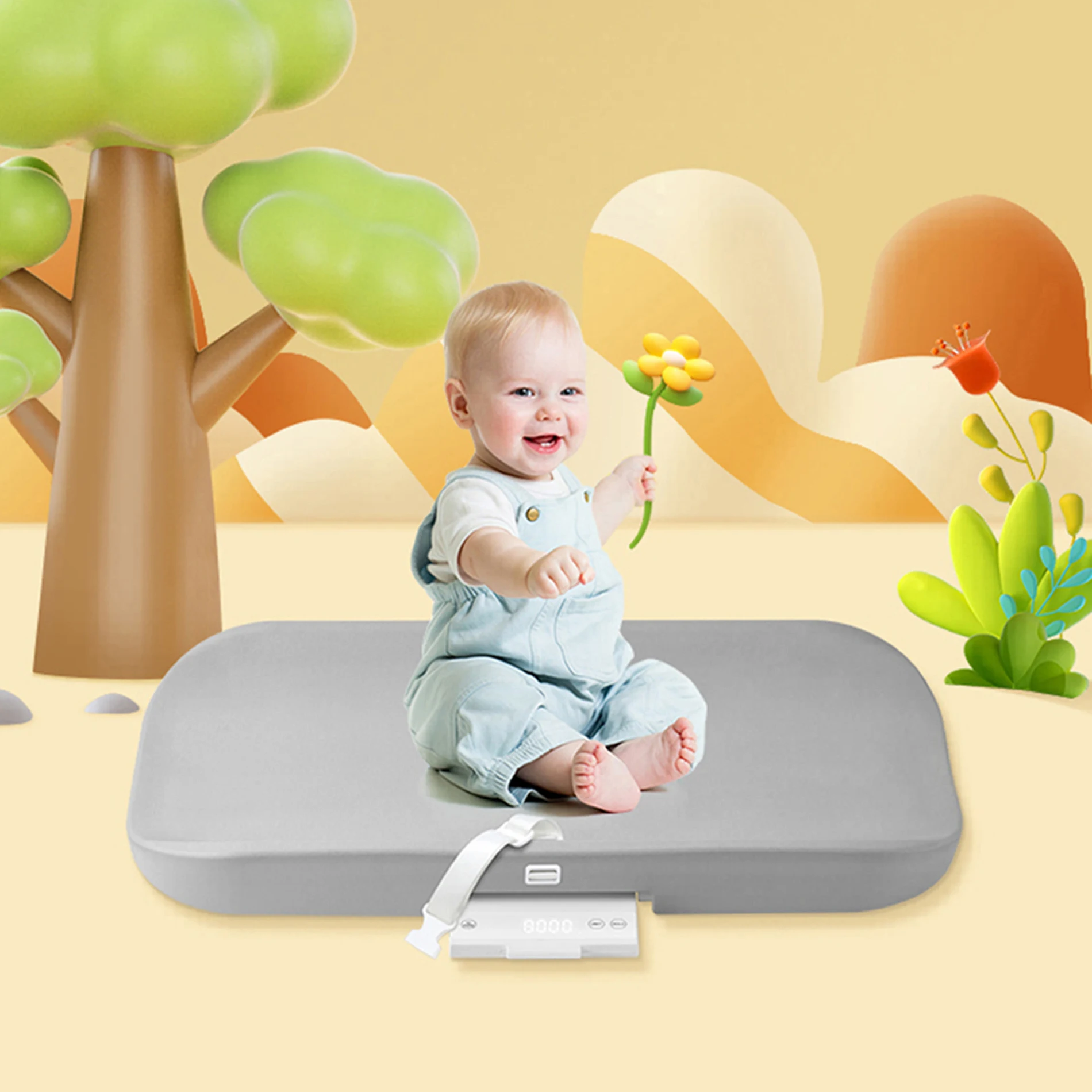 Kangnuo Professional Factory New Design 40kg Electronic Weighing Infant Scale Baby Weight Digital