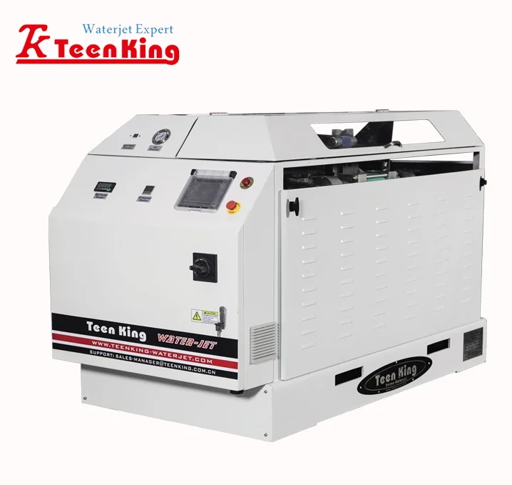 5 axis waterjet cutting machine with auto loading system