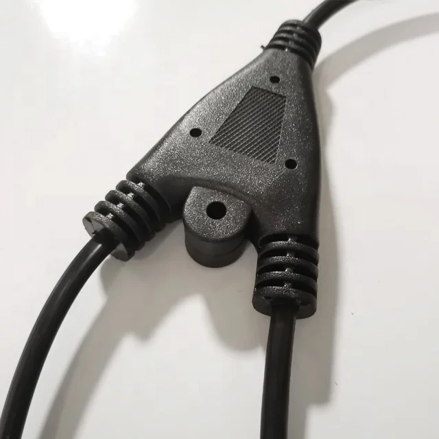 Brand New Approved 2-Pin C7 Connector Vde Brazil Power Cord 3 Pins Cable C13 White Swiss With High Quality