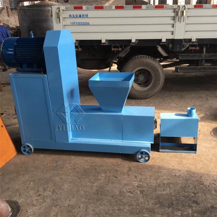Professional green scrap briquette charcoal cube compress charcoal briquette molding processing machine wood briquette machine