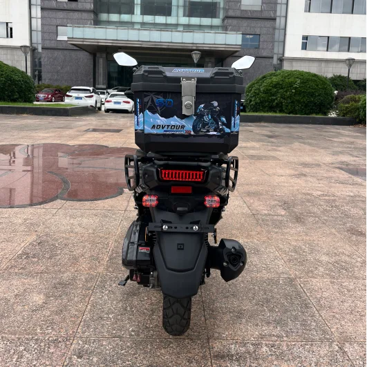 Max Speed 95km/h OTTC 50cc Scooter with 150cc Air Cooling Engine with Disc & Drum Brakes Delivery Box