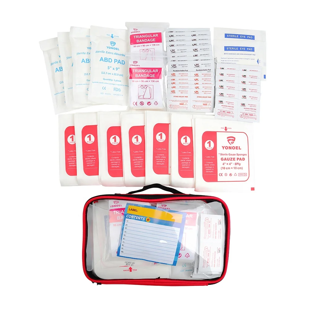 Best Emergency Medical Supplies Kit EMT Trauma First Aid Kit First Responder Medical Kit
