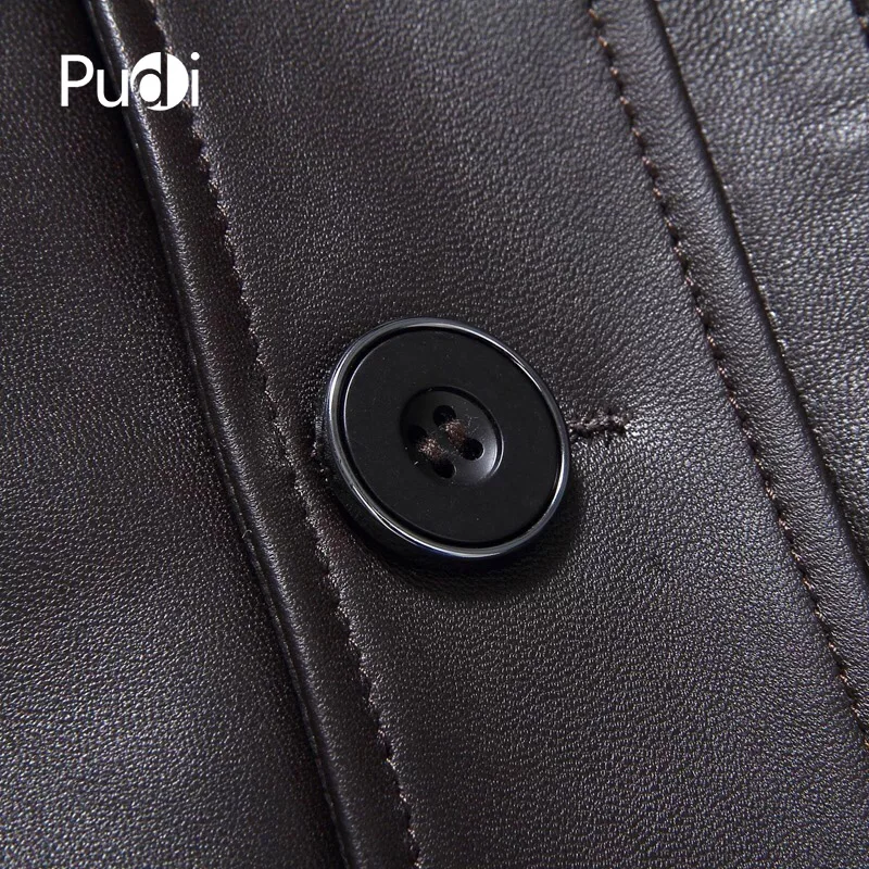 Men new fashion real sheep leather jackets with mink fur lining inside fall winter casual outwear MT840