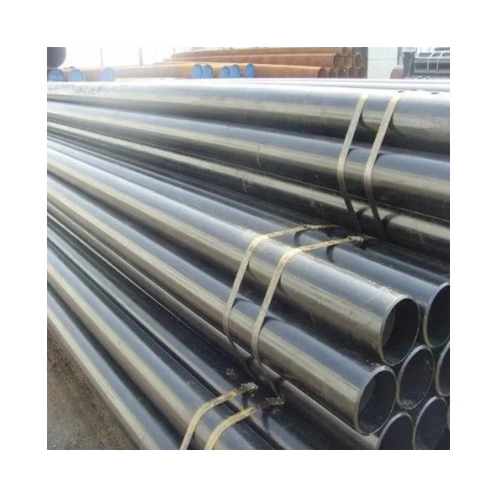 High quality astm a106 42 inch black round seamless carbon steel tube alloy seamless steel pipe