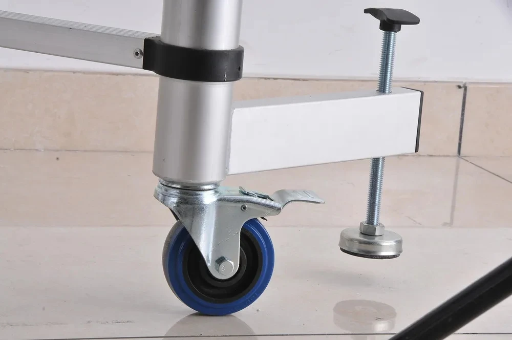 3m Scaffolding Folding Aluminum tower Mobile Telescopic Scaffolding ladder