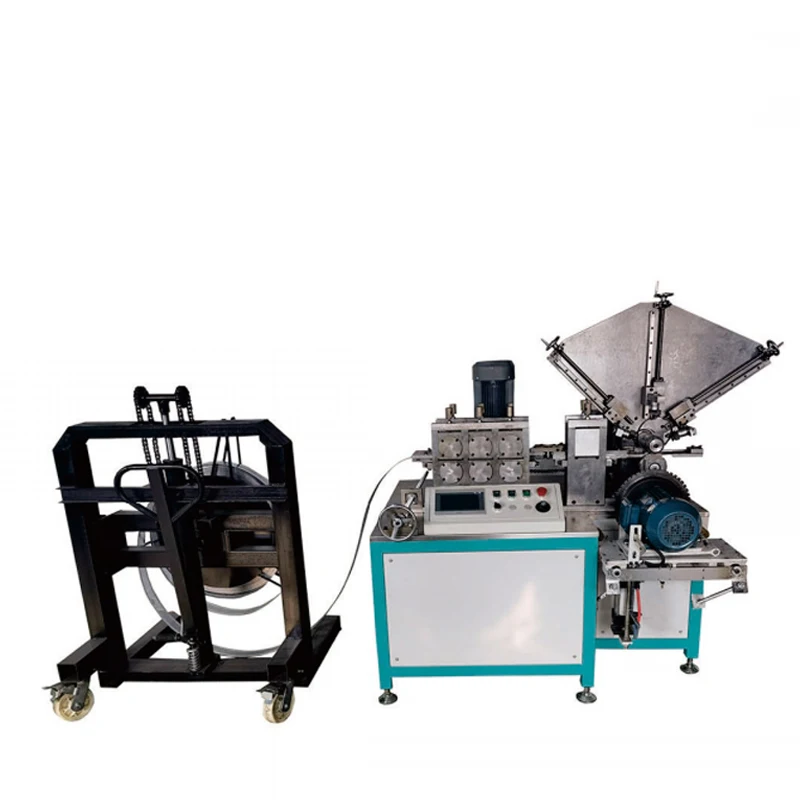 Full Automatic filter mesh cutting rolling  Spiral Tube Making Machine for truck air filter car air filters