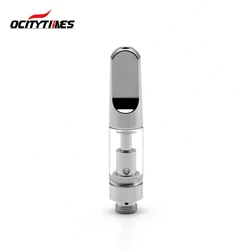 Custom tip Ocitytimes C4 gold color vape cartridge ceramic