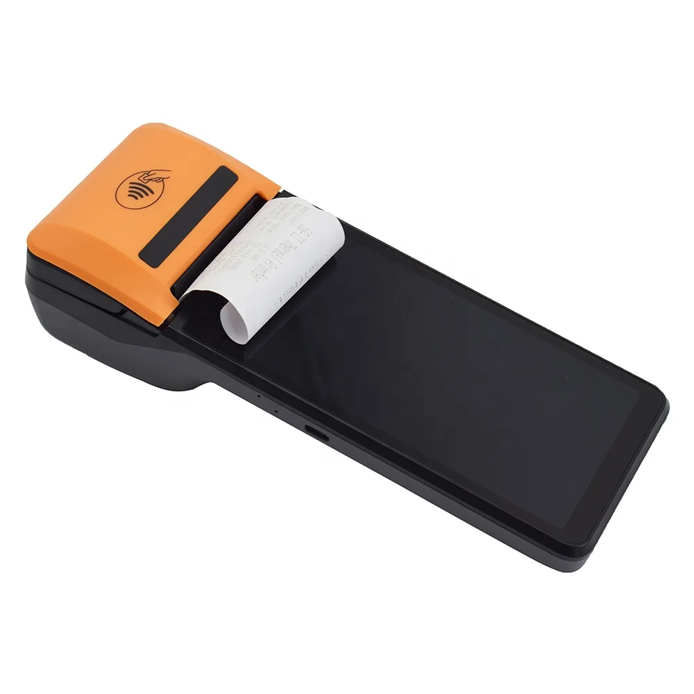 5 9 дюймов мобильный кассовый аппарат USB NFC ридер ручной POS с 2D сканером штрих-кода