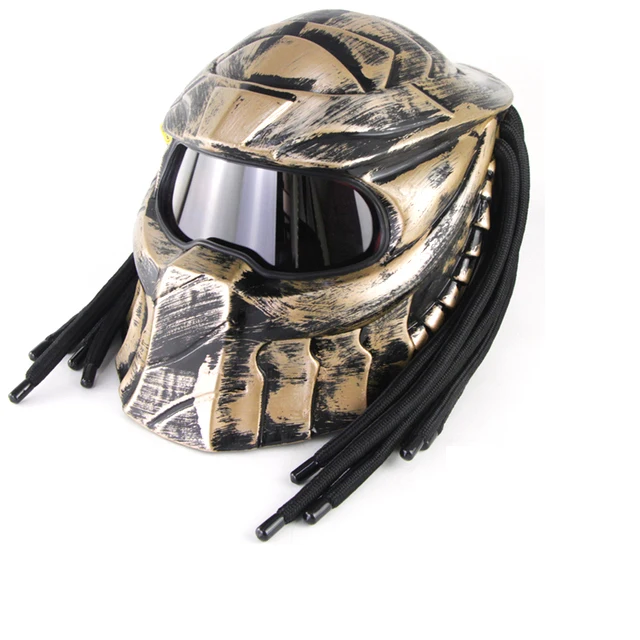 Factory  Iron Motocicleta Motorcycle For Men Cross Flip Up Retro Style Harley Full Face Motocross Predator Helmet DOT Cert