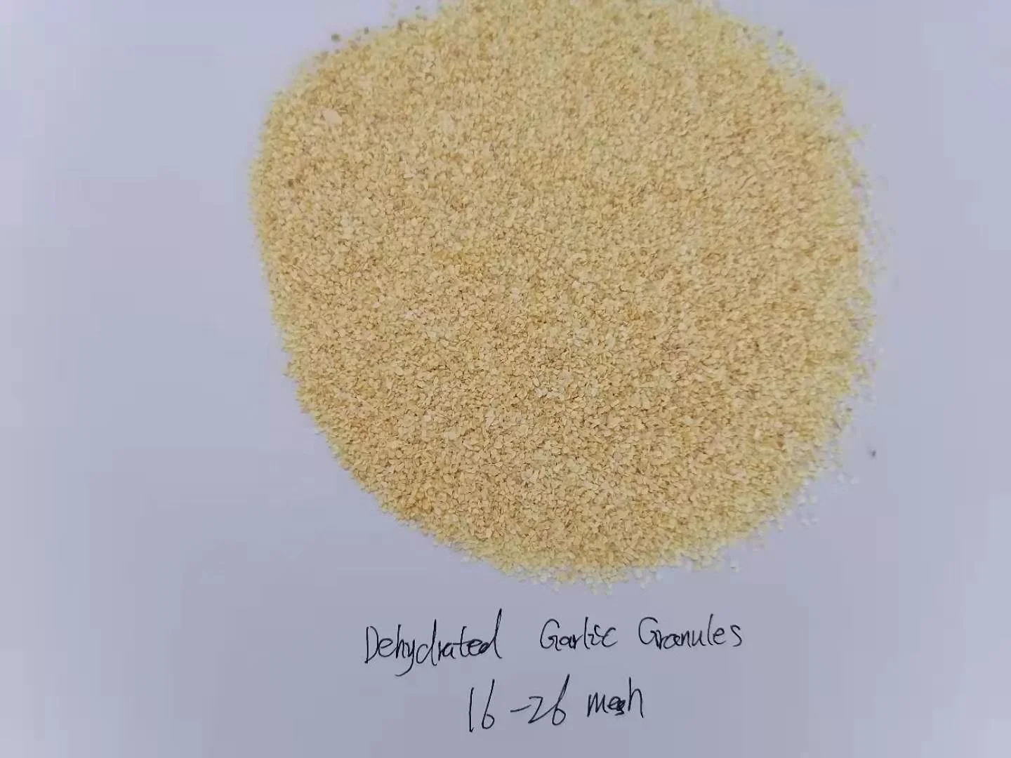 Китай дегидратированные чесночные гранулы 8-16mesh экспорт в Бразилию США