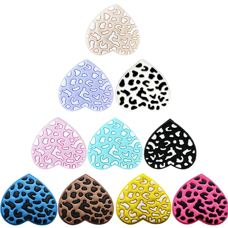 Good Selling Diy Shoes Charms Cute Girl Shoes Charms Luxury Wholesale Purple Colorful Love Shoes Charm