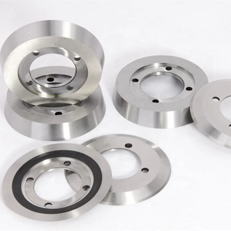 70x40x1.2  Slitting upper and bottom round blade for cutting plastic film and paper