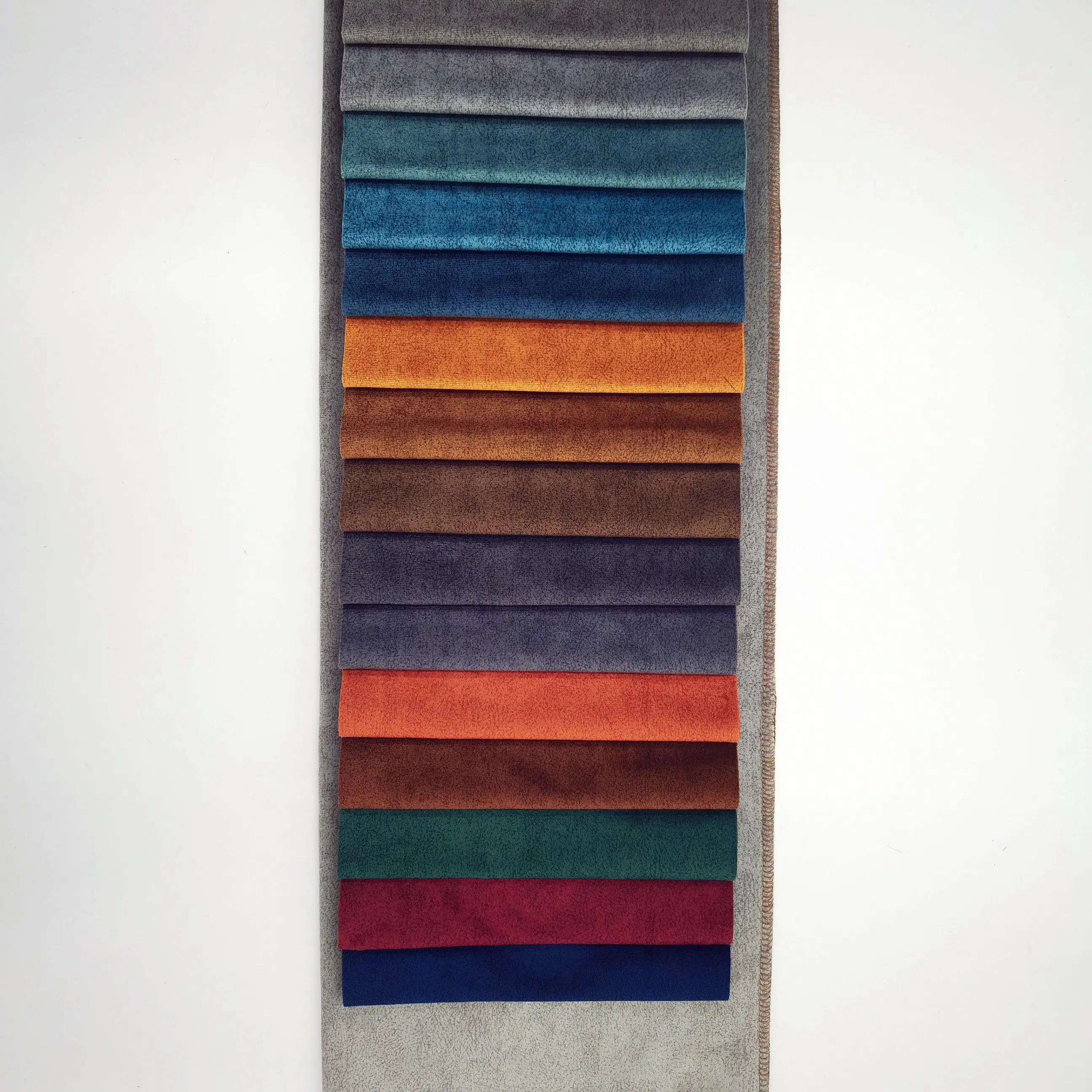 Home furnishing textile sofa fabric  warp knitted polyester holland velvet printed upholstery fabric for sofa